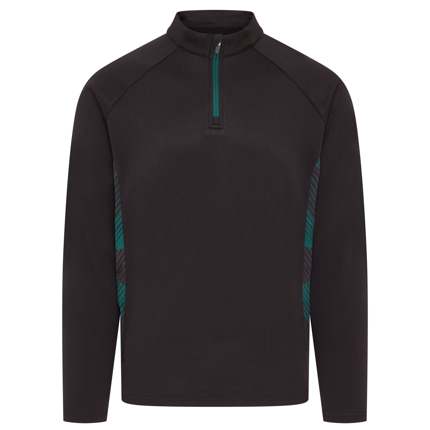Black/Bottle Green Optimum Midlayer