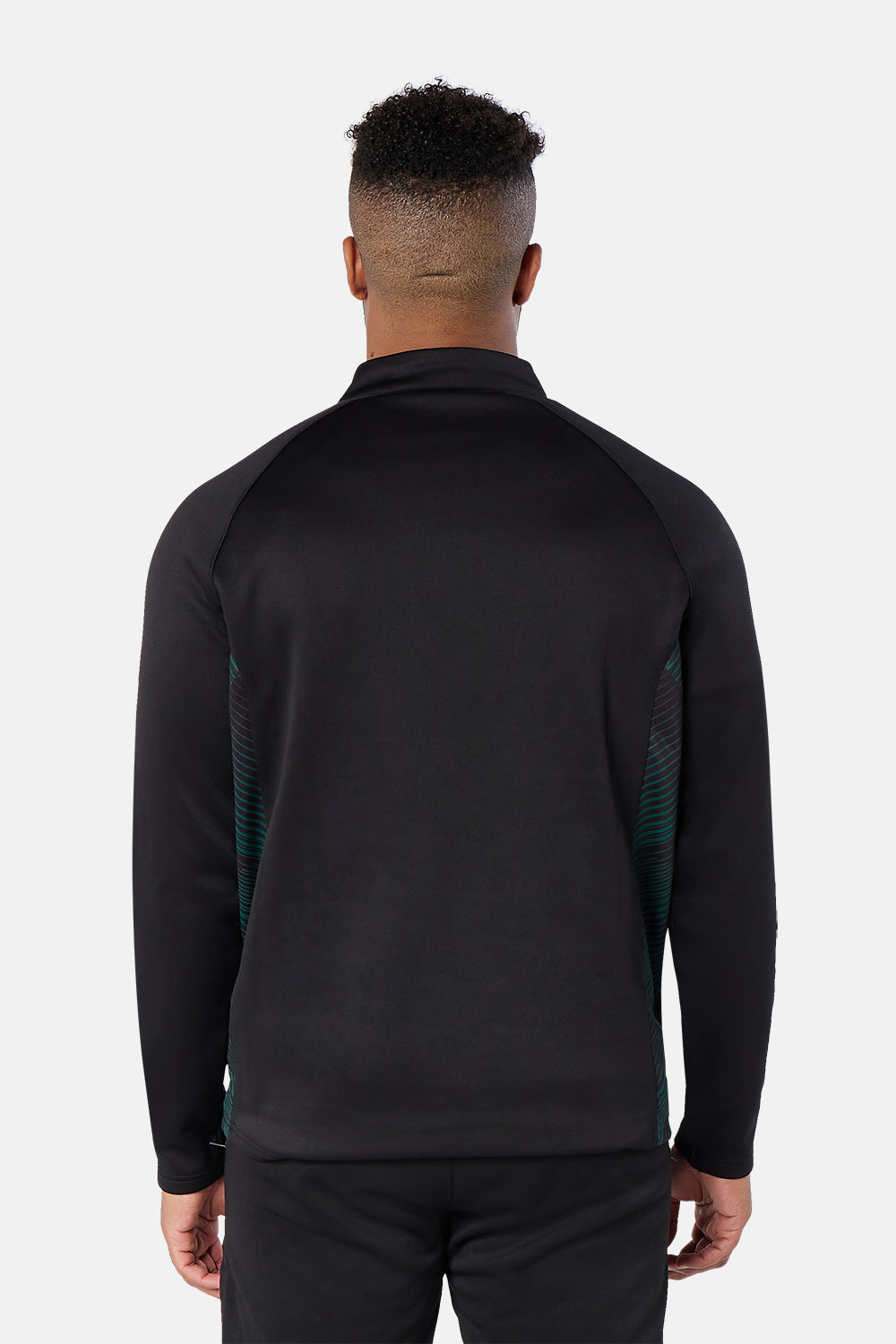 Black/Bottle Green Optimum Midlayer