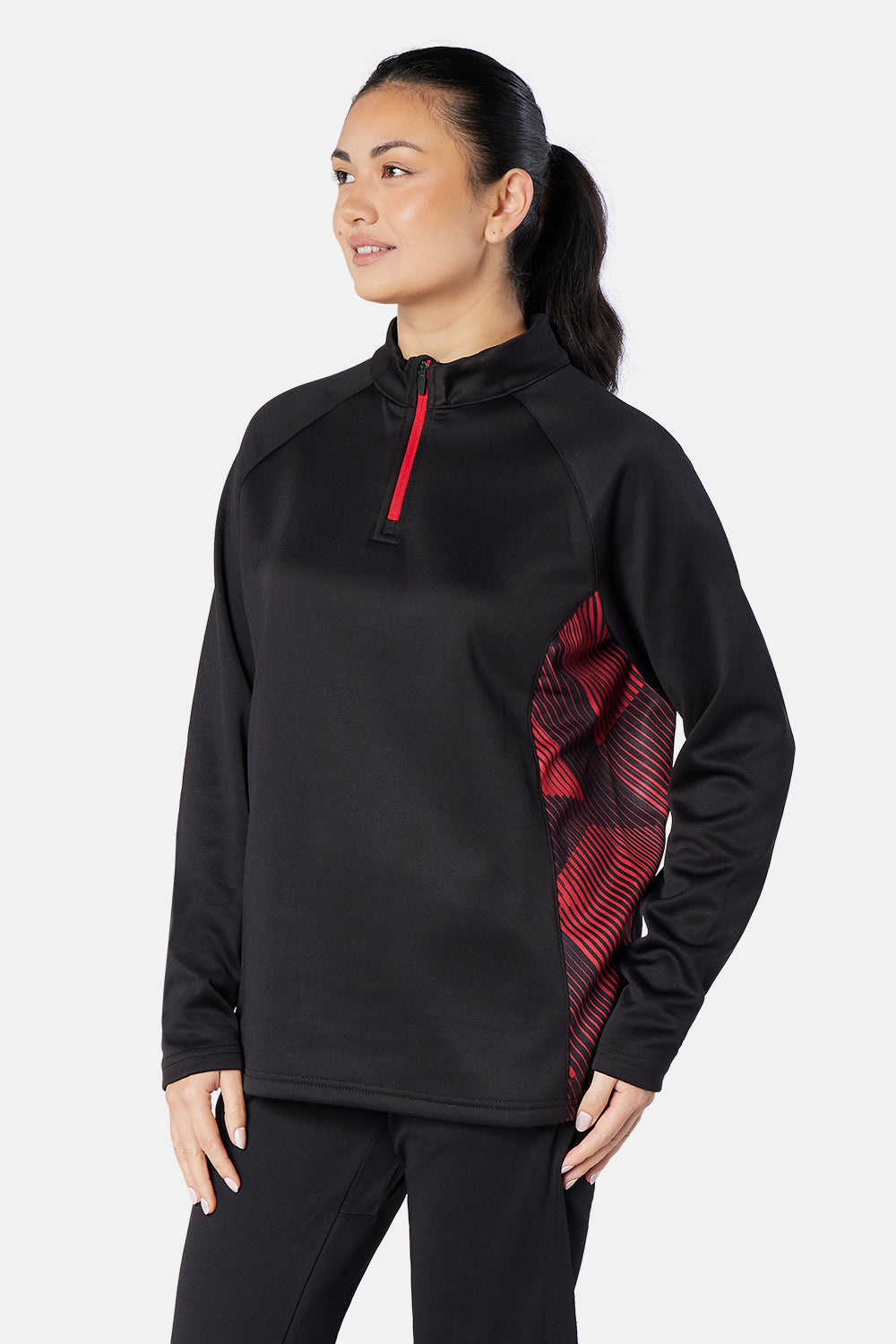 Black/Red Optimum Midlayer