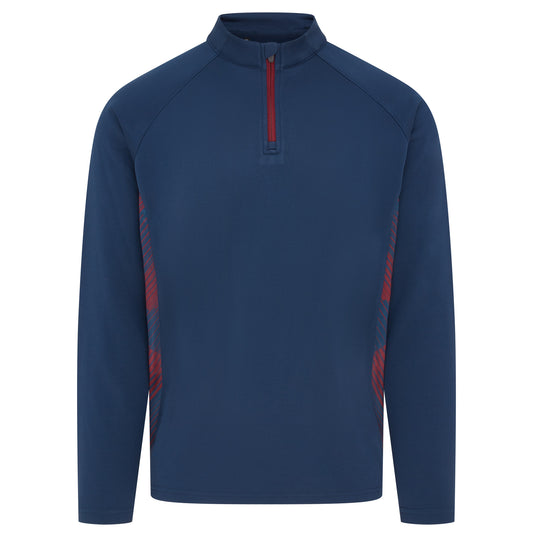 Navy/Maroon Optimum Midlayer