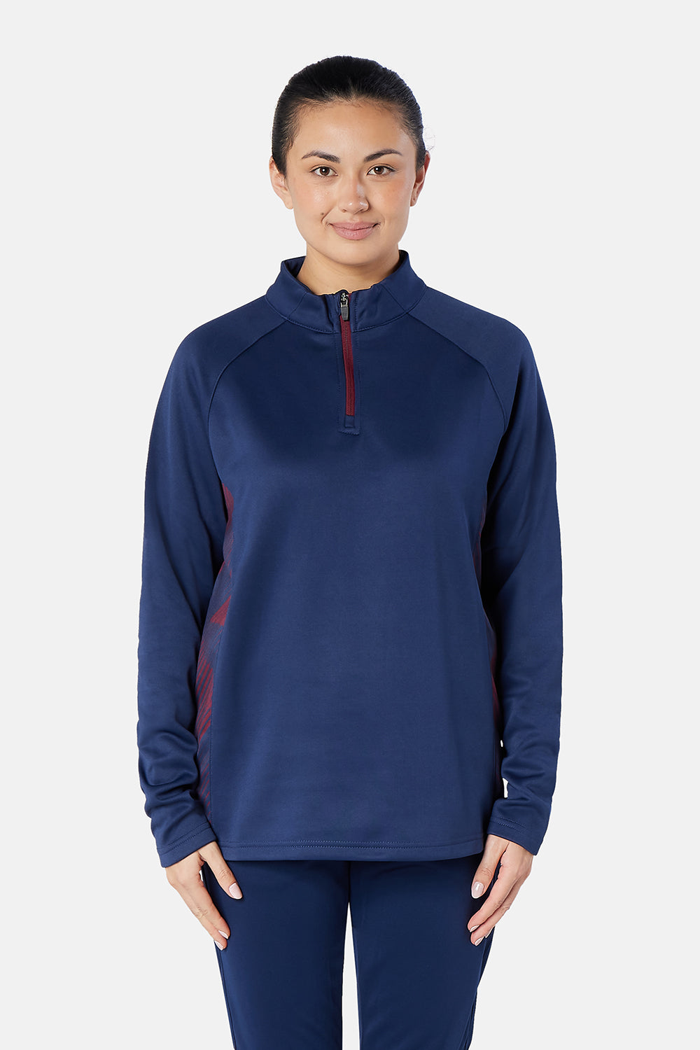 Navy/Maroon Optimum Midlayer