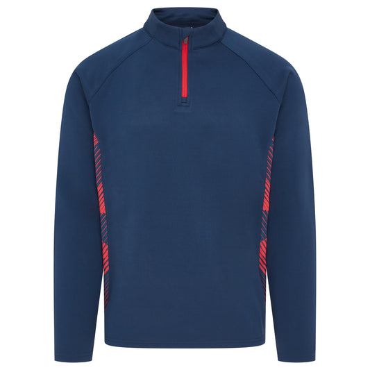 Navy/Red Optimum Midlayer