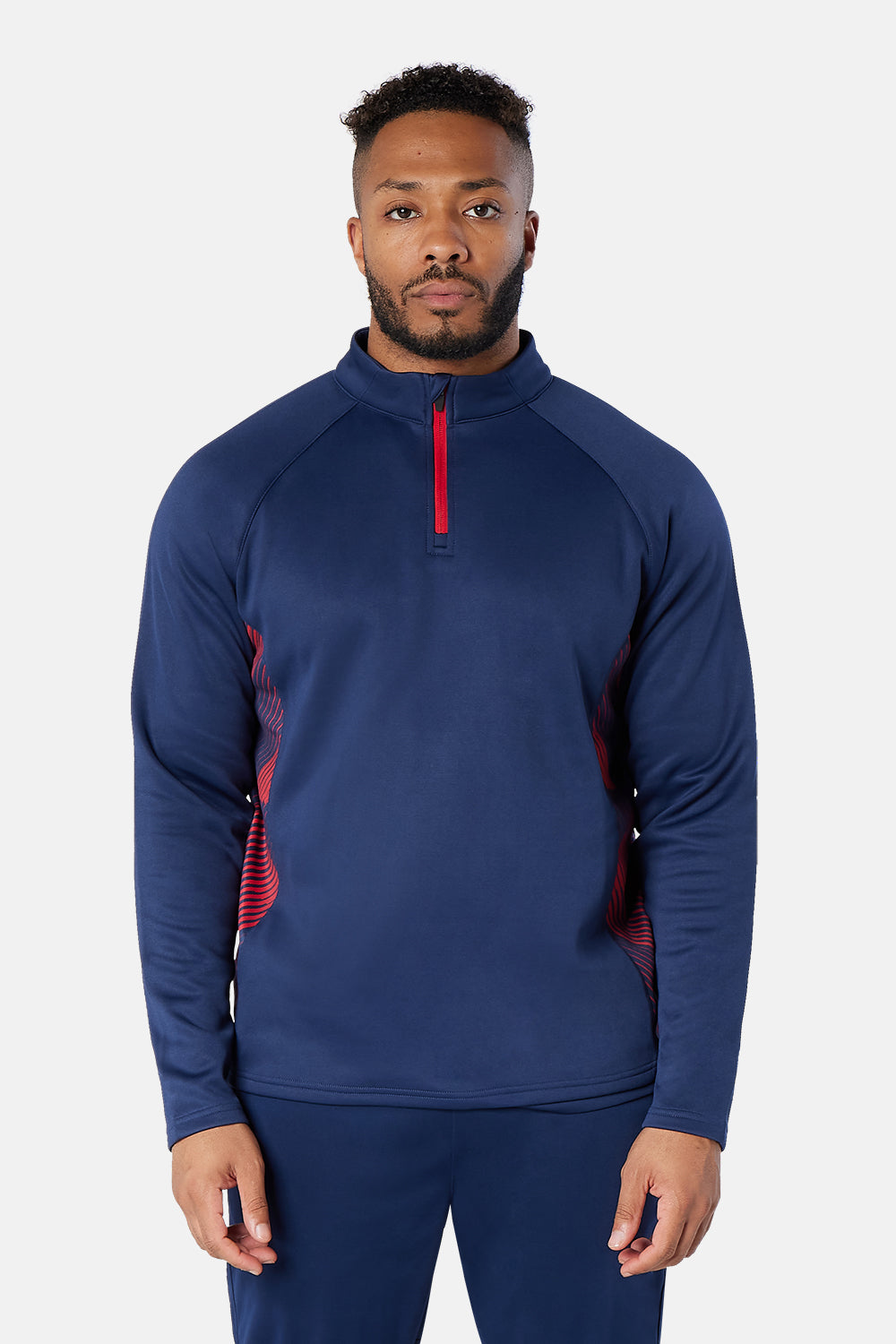 Navy/Red Optimum Midlayer