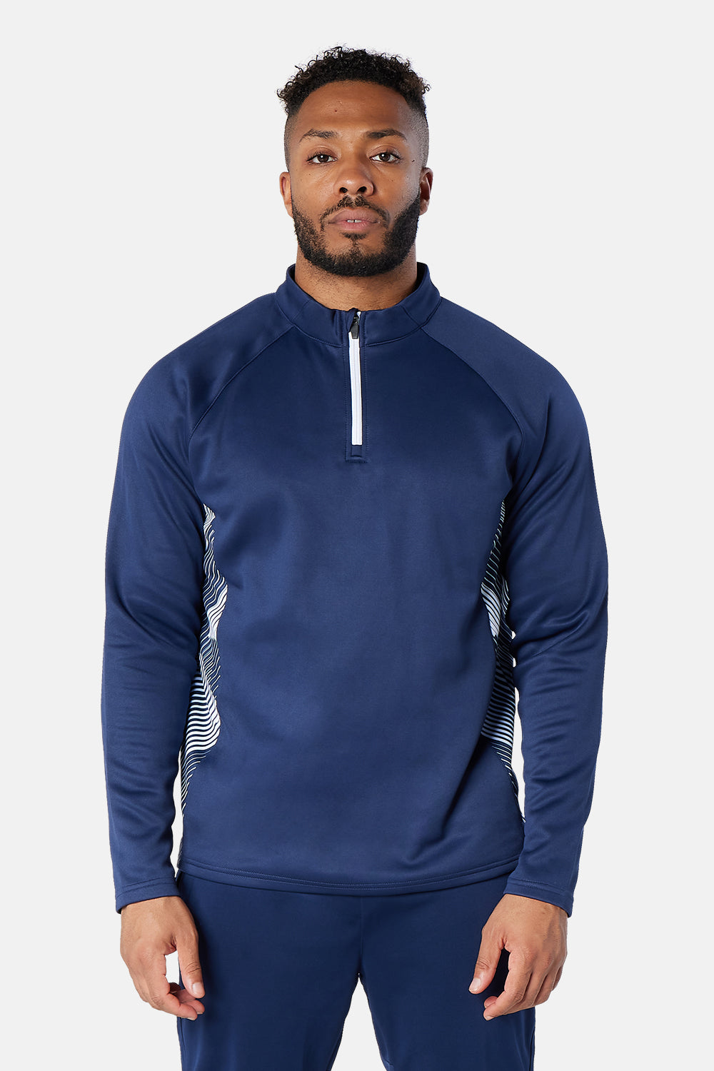 Navy/White Optimum Midlayer