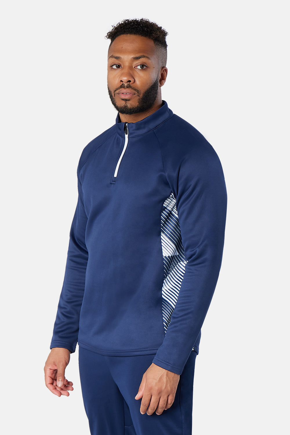 Navy/White Optimum Midlayer