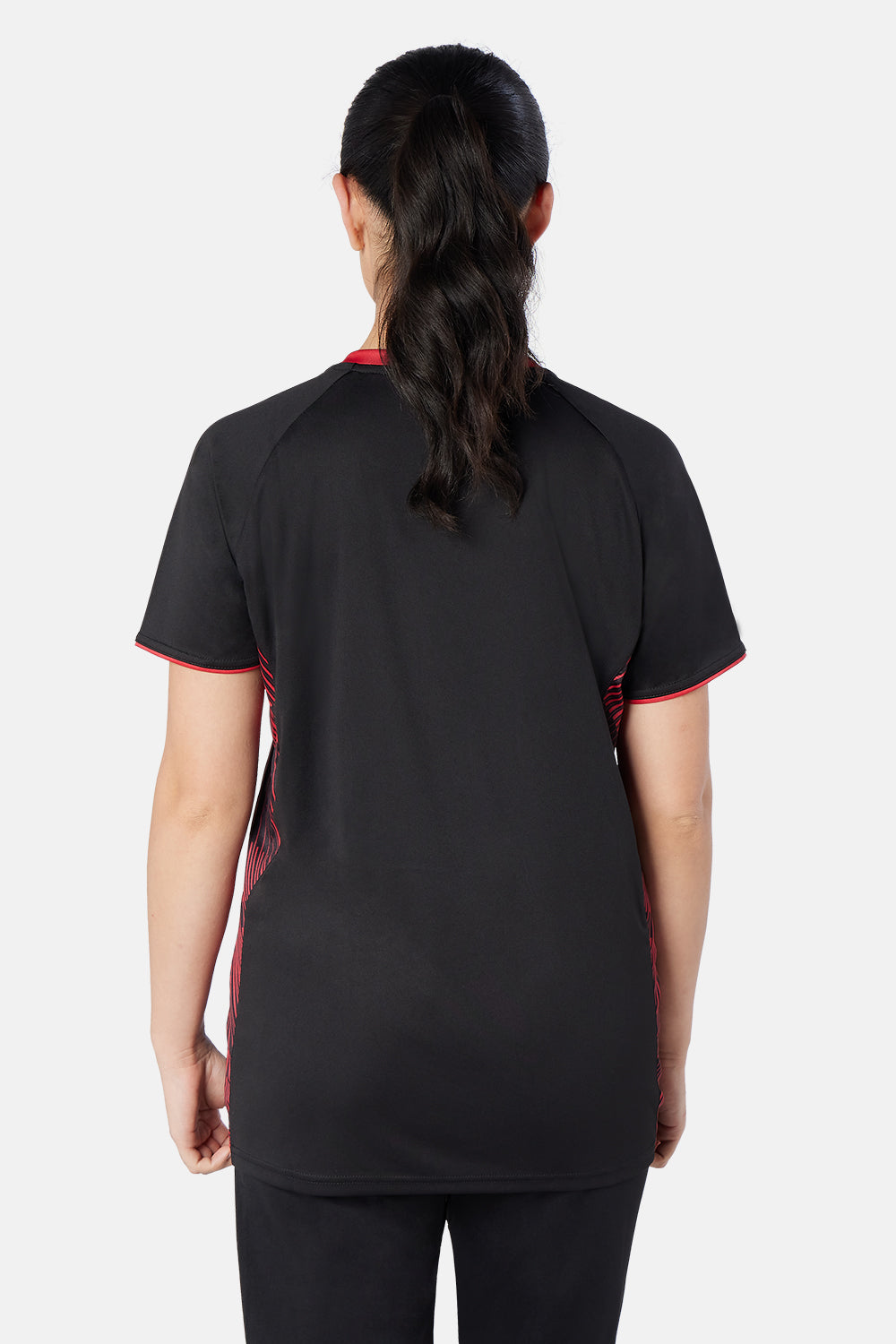 Black/Red Optimum Tee