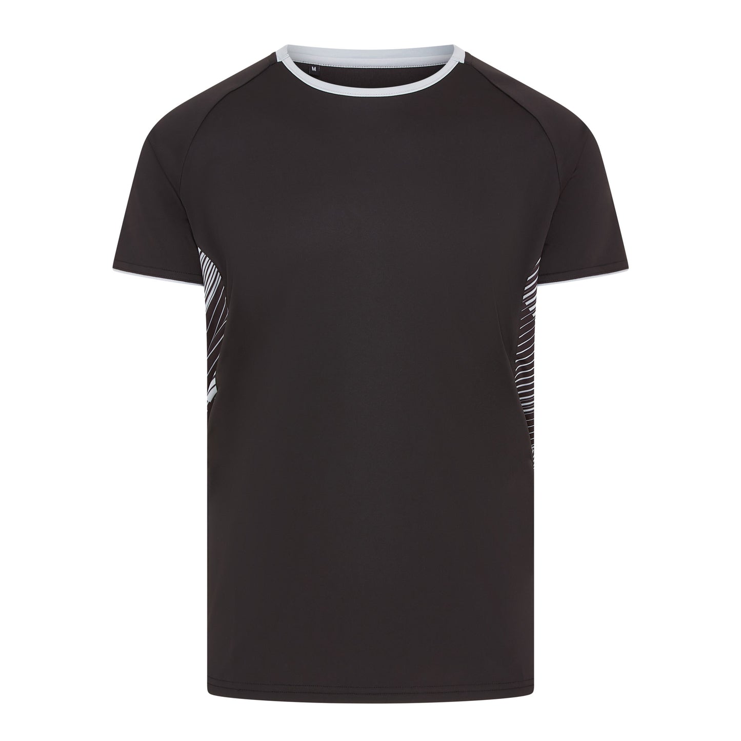 Black/Silver Optimum Tee