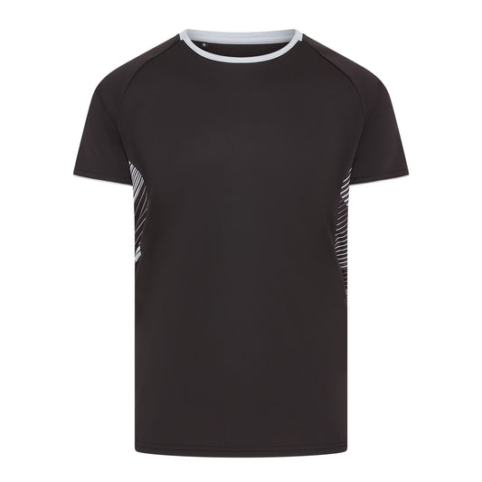 Black/Silver Optimum Tee