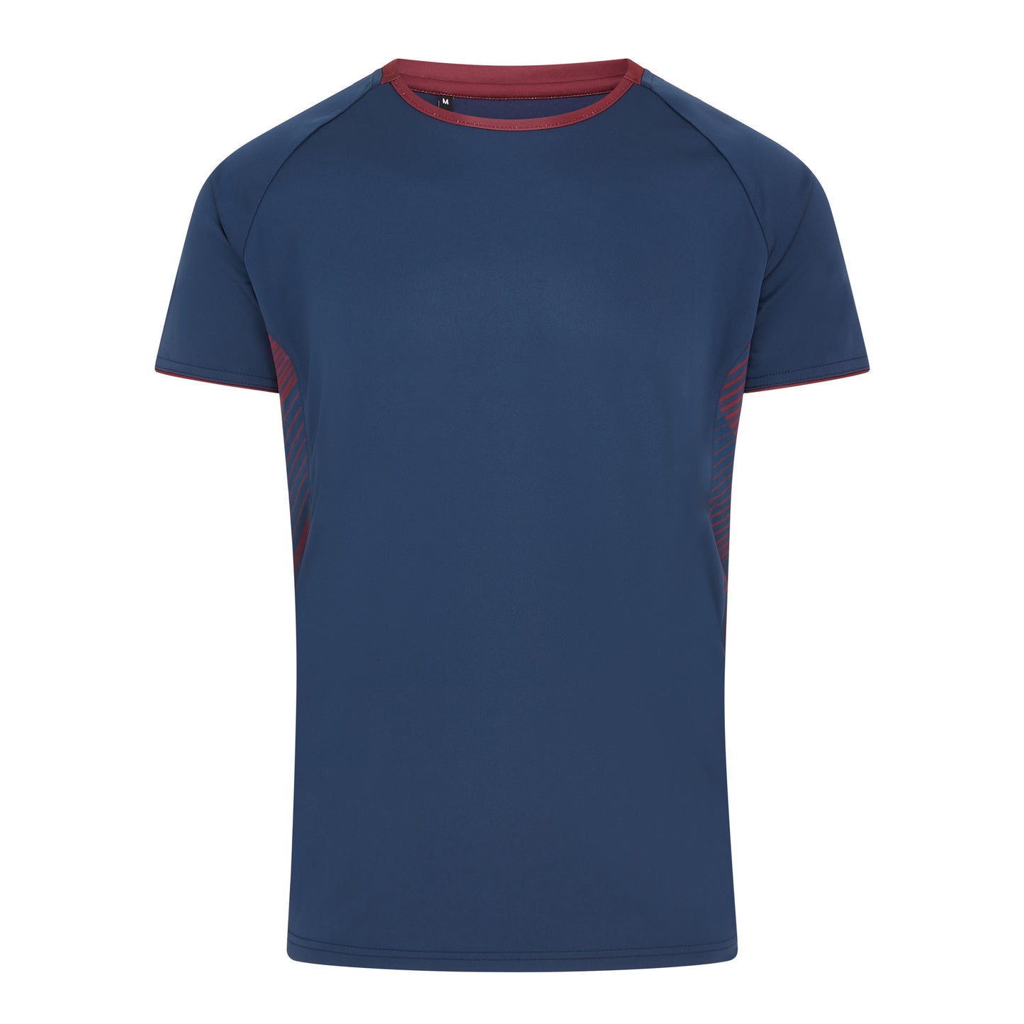 Navy/Maroon Optimum Tee