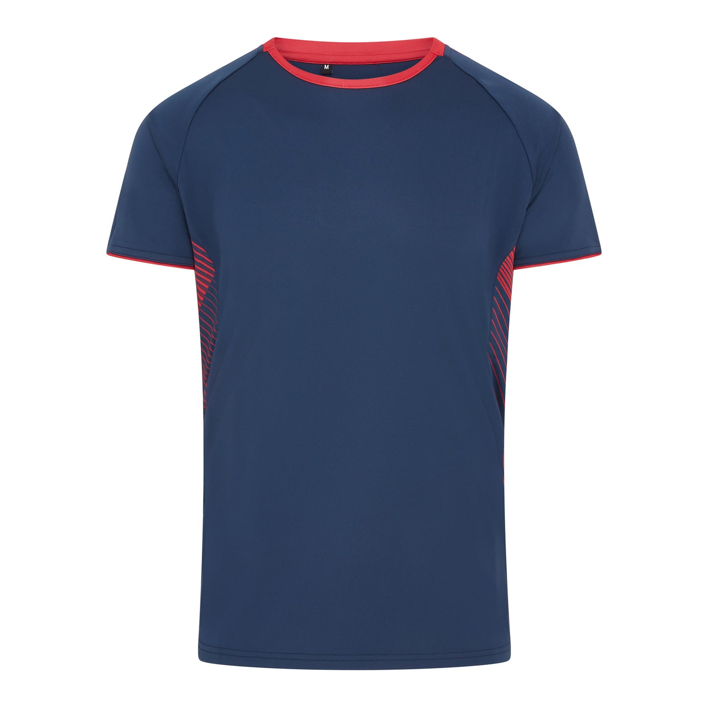 Navy/Red Optimum Tee