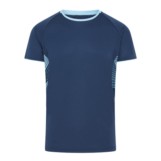 Navy/Sky Optimum Tee
