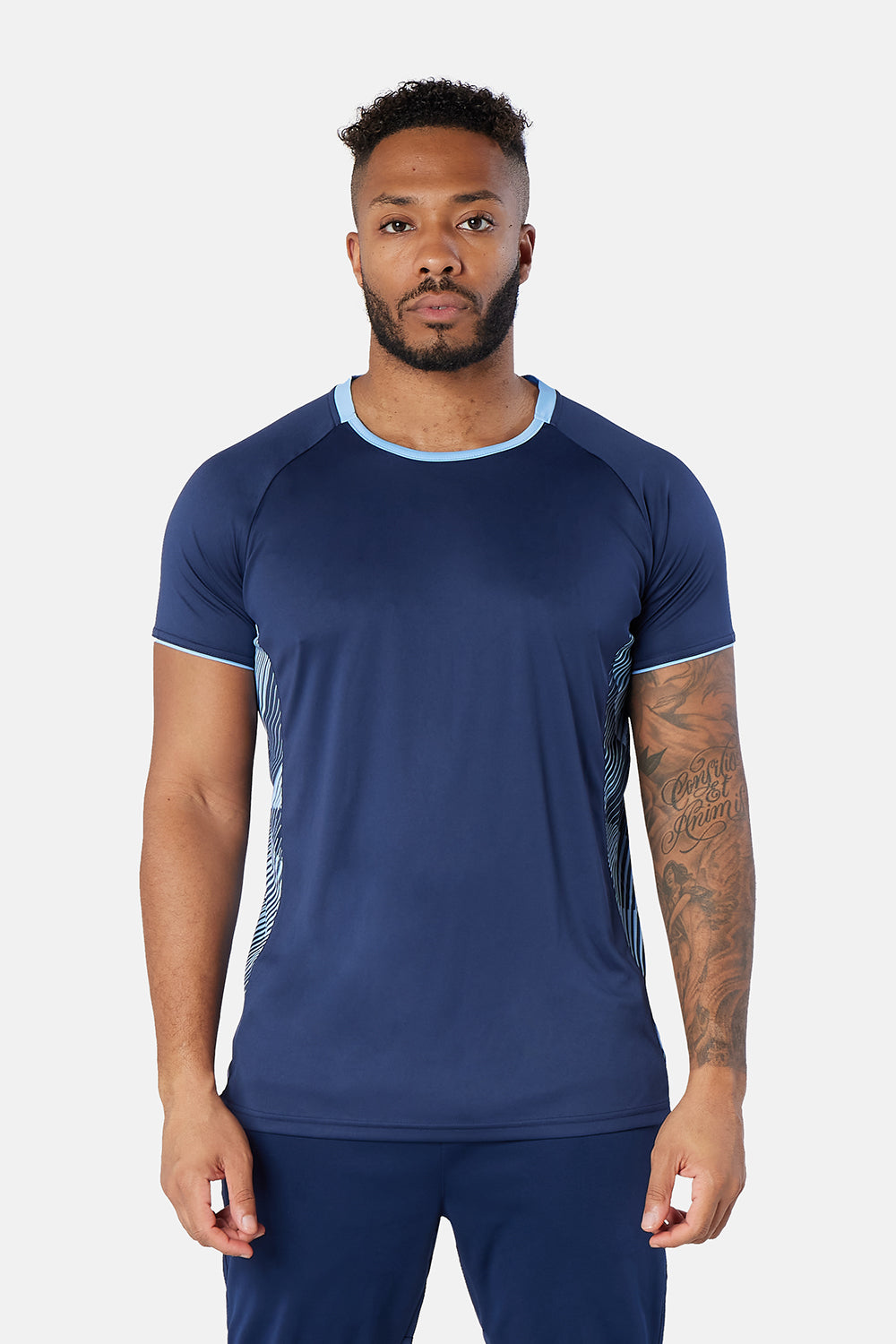 Navy/Sky Optimum Tee