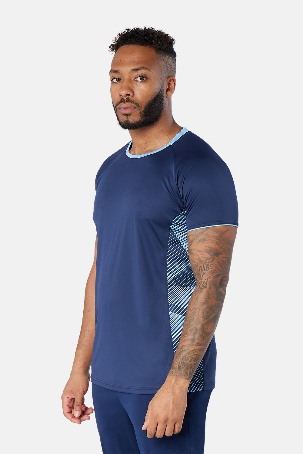 Navy/Sky Optimum Tee