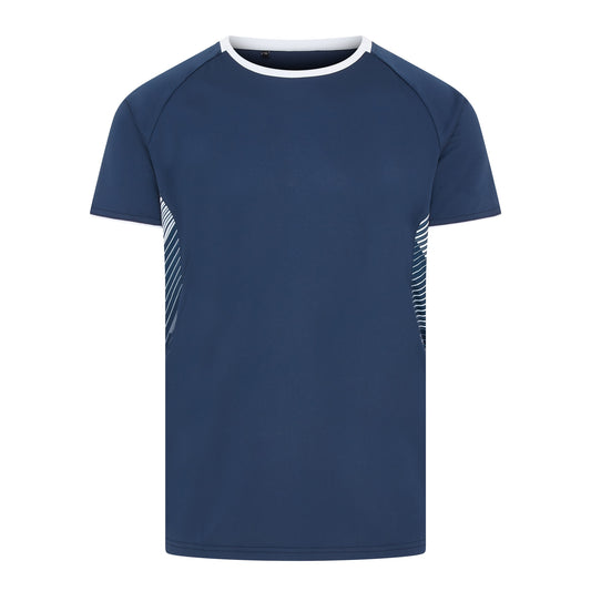 Navy/White Optimum Tee