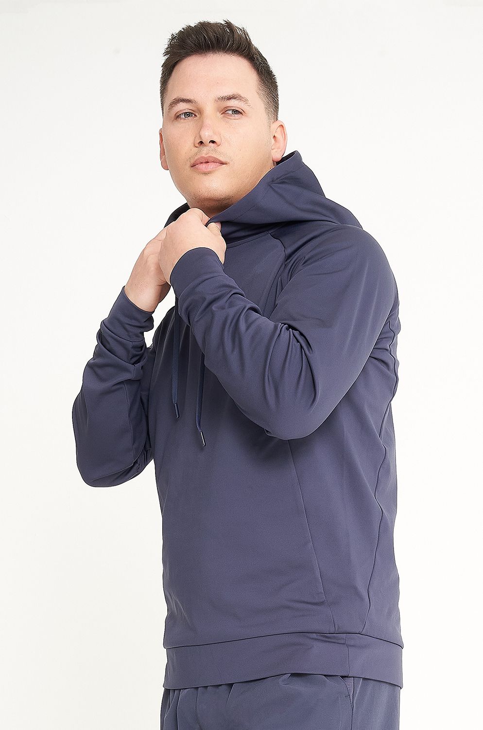 Navy Eco Tech Hoodie