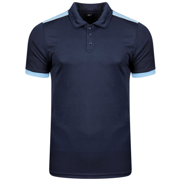 Behrens Navy/Sky Heritage Polo - HER-POLO / NVYSKY